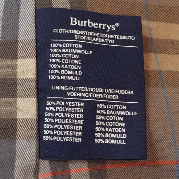 Burberrys’ lined trench coat. VTG ‘80’-90’s - Picture 15 of 16